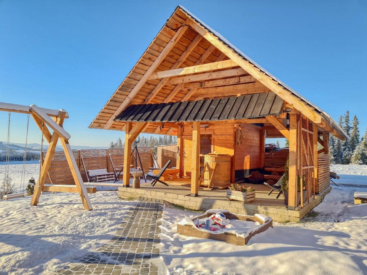 Domek W Zebie Z Jacuzii I Sauna W Cenie Зомб Экстерьер фото